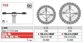Diamantdisk Hst 705.514.220