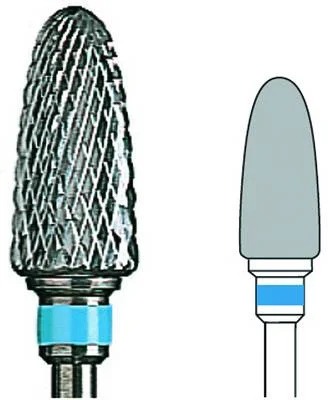 HM Fräs 5410.060 TC Cutter 10 Hst blå