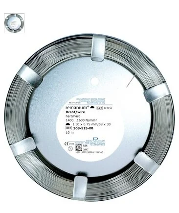 Ligaturtråd Remanium hard 1,5x0,75mm rulle 10m