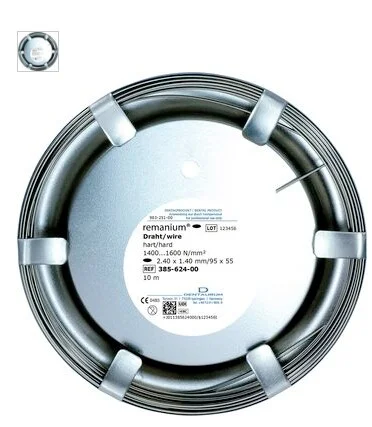 Ligaturtråd Remanium hard 2,40x1,40mm rulle 10m