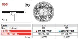 Diamantdisk Hst 605.514.220