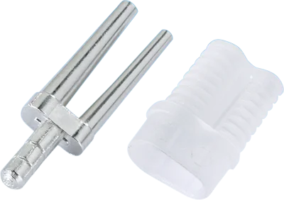 Renfert Bi-V-Pin med plasthylsa 100st