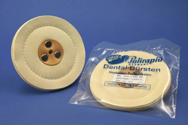 Putshjul flanell 100mm