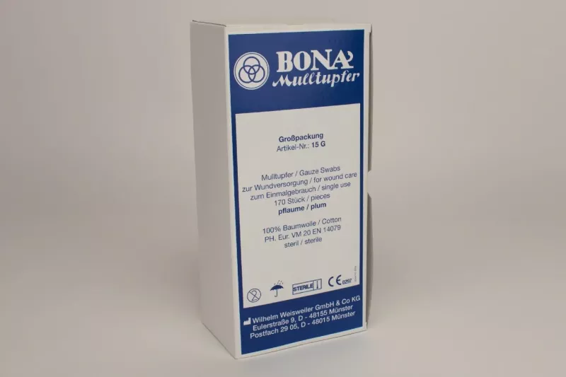 Rundtork Bona 15 G Plommon 170st