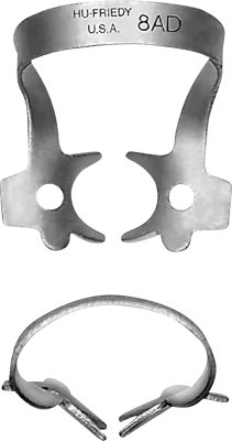 Kofferdamklammer 8AD Molar