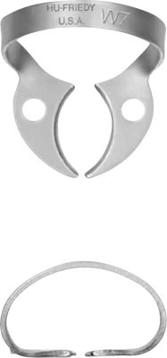 Kofferdamklammer W7 UK Molar