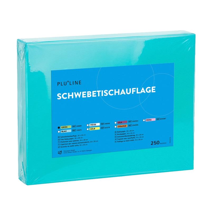 Brickpapper 36x28cm grön PluLine 250st