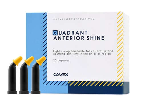 Cavex Quadrant Anterior Shine Bleach 20x0,25g