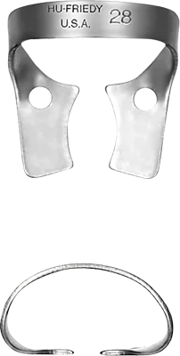 Kofferdamklammer 28 UK Molar