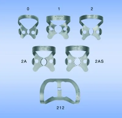 Kofferdamklammer 2A Premolar