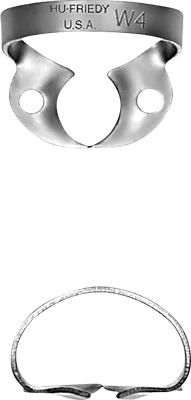 Kofferdamklammer 4 OK Molar
