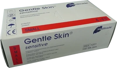 Handske Latex Gentle Skin Sensitive PF XS 100st