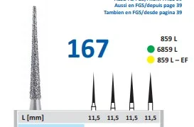 Vst Diamantborr W 167 014 st