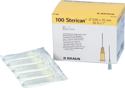 Injektionskanyl Sterican 20G 0,90x25mm 100st