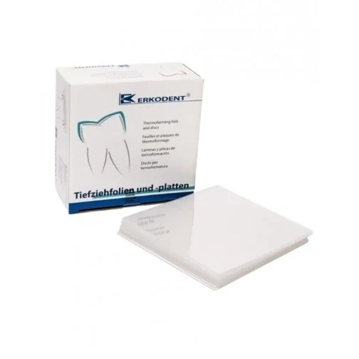 Erkoflex 3,0mm 125x125mm transpa 10st