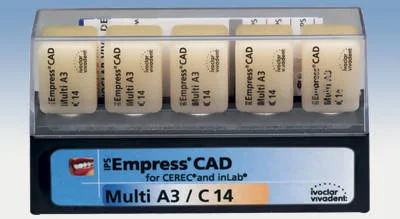 Empress CAD Cerec/InLab MU BL3 I12 5St