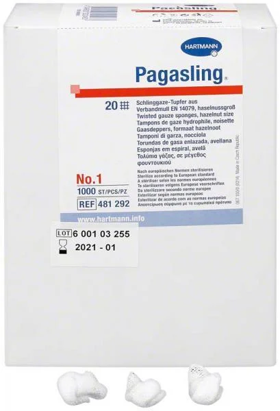 Tork Pagasling nr 1 osteril Hasselnöt 1000st