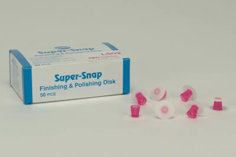 Super-Snap x-fin röd 50st