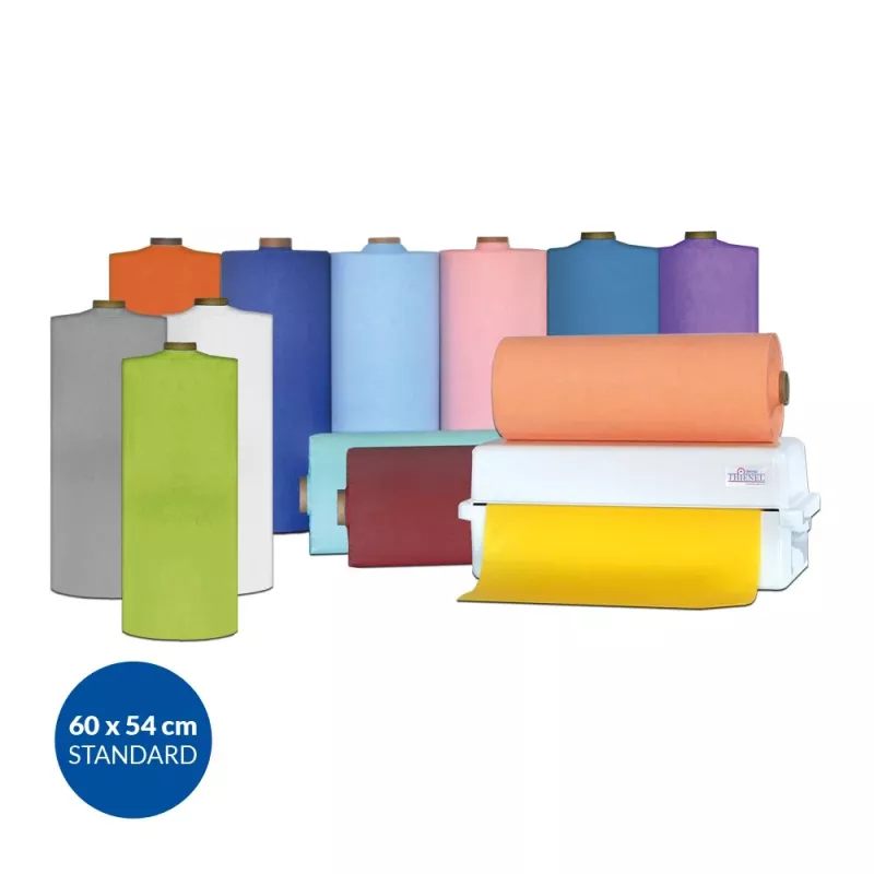 Servett Rulle plastad 2-lagers 60x54cm vit 80st