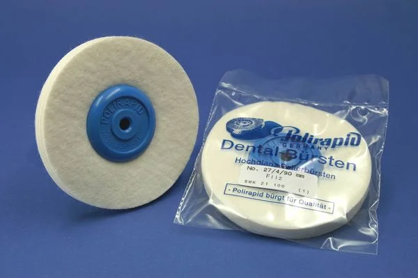 Putshjul filt 6-lager 100mm