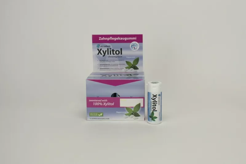 Miradent Xylitol Gum Peppermint 12x30st