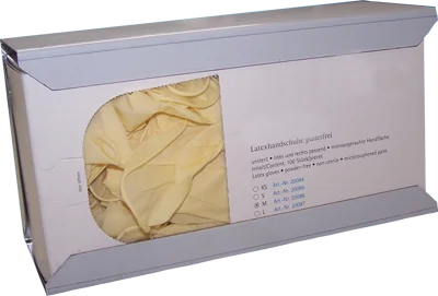 Väggdispenser för Handskar Stor Rostfri