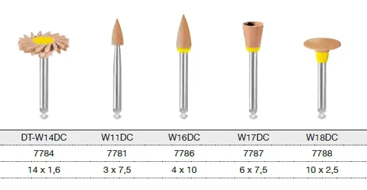 EVE Diacera Polerare spets W16DC Vst 10st