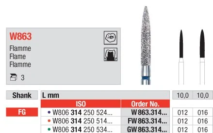 FG Diamantborr White Tiger GW863.012 3st