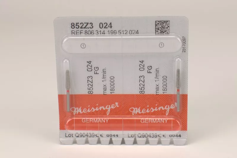 FG Diamantborr 852Z1 024 röd för Zirkon 2st