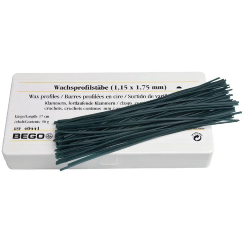 Vaxprofil stång 1,15x1,75mm 50g