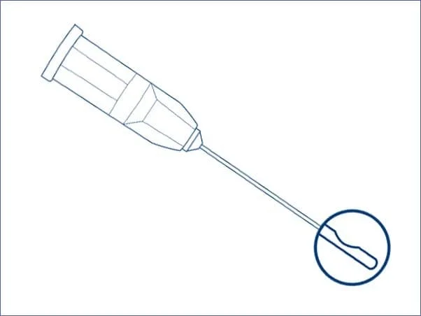 Spolkanyl Miraject Endotec 0,6x25mm Luer 25st