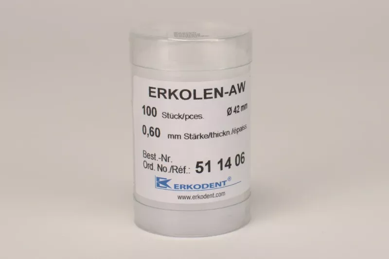Erkolen-AW 0,6/42mm transpa 100st
