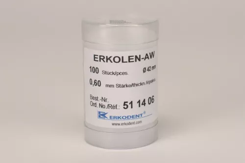 Erkolen-AW 0,6/42mm transpa 100st