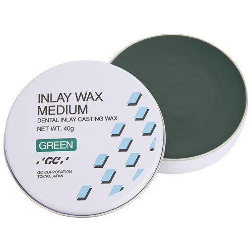 Inlay Wax medium grön 40g