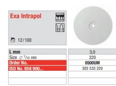 Exa Intrapol omonterad 0500 12st