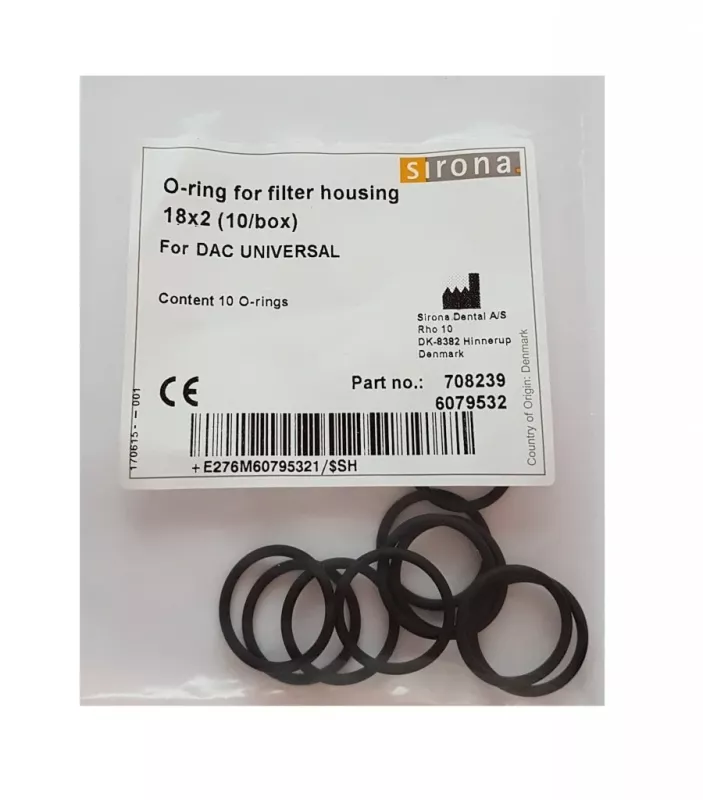 Dac O-Ring filterhuslock turbin 10st
