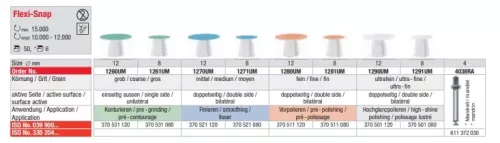 Flexi-Snap Polerare 12mm /G 50st