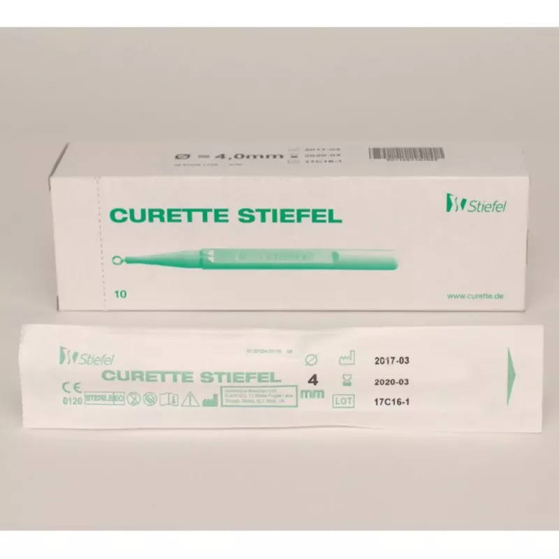 Curette Ringkurett 4mm 10st