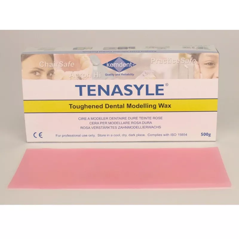 Tenasyle Modelleringsvax rosa 500gr