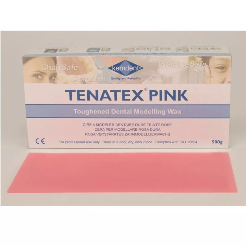Tenatex Modelleringsvax Rosa 500gr