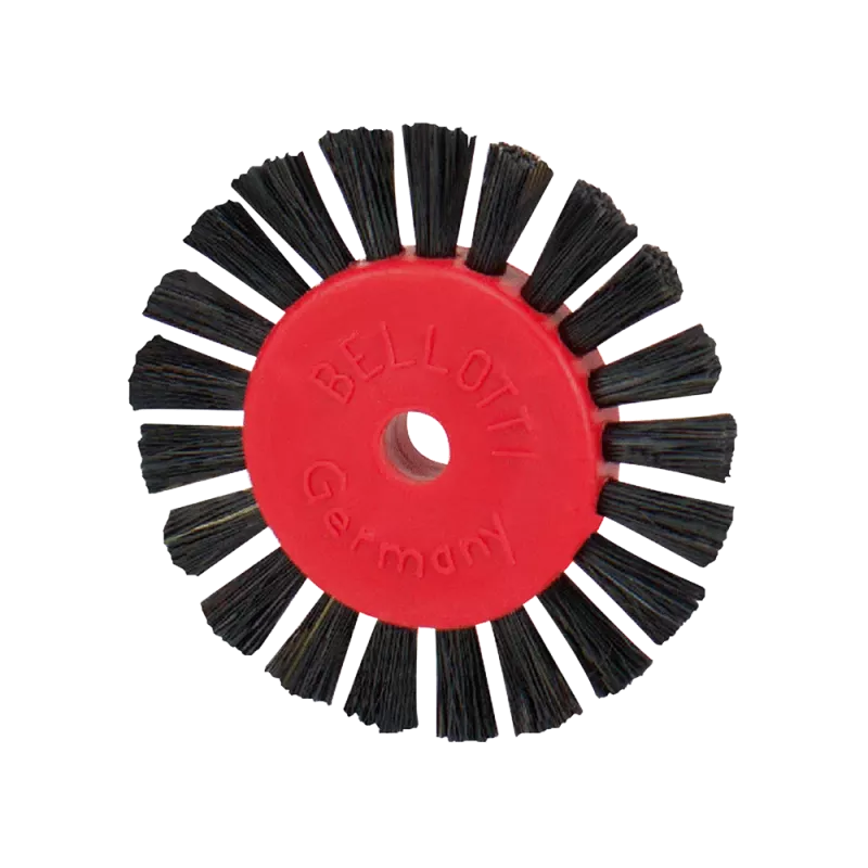 Polerborste superplastkärna bred svart 4/26/44 mm