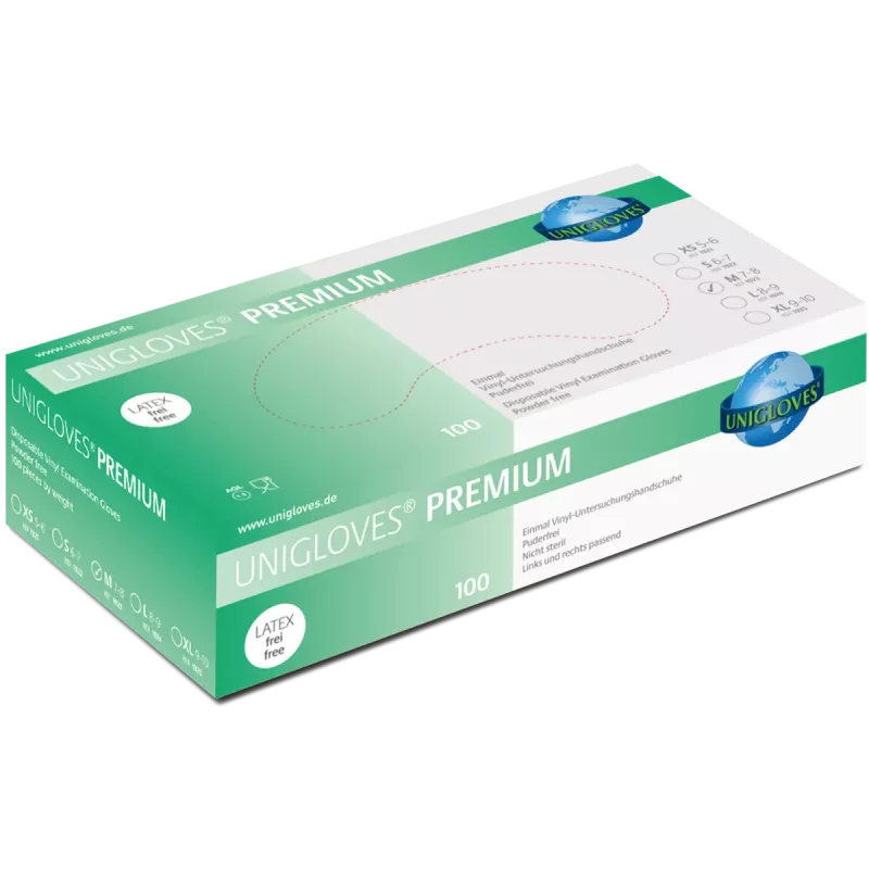 Handske Premium Vinyl M 100st