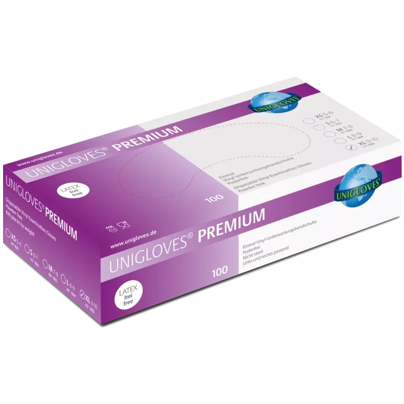 Handske Premium Vinyl XL 100st