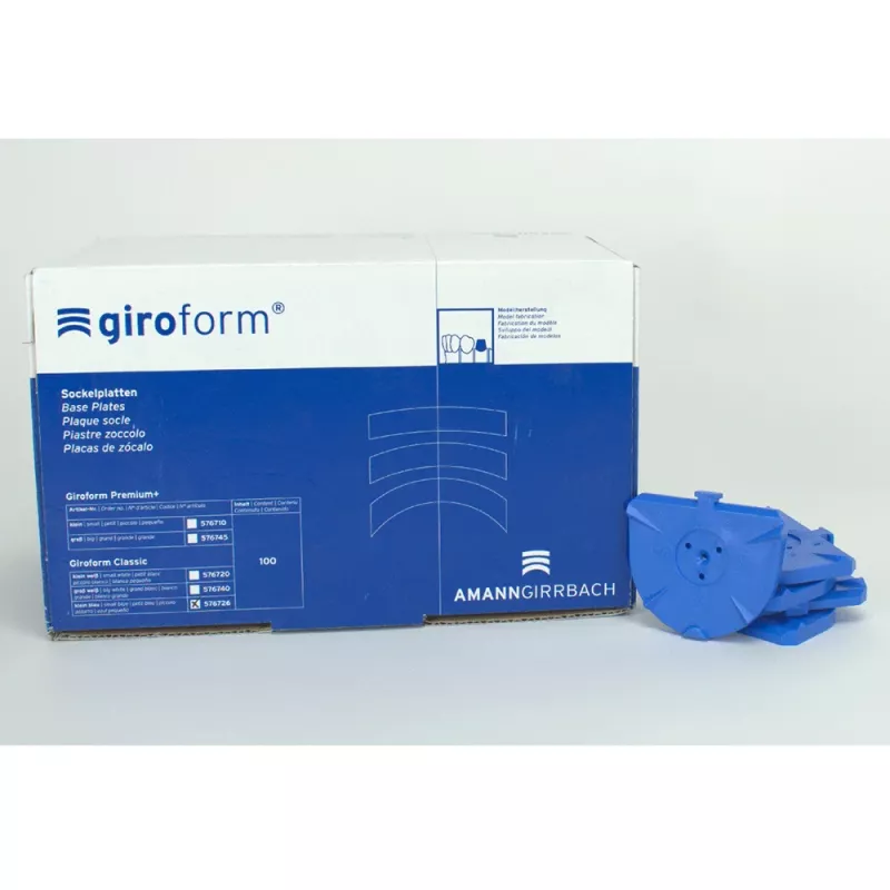Giroform Classic Sockelplattor blå L 100st