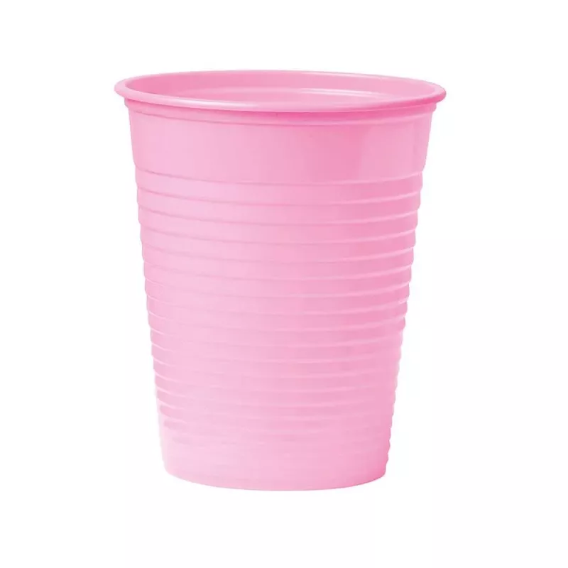 Pluline Plastbägare + Rosa 3000st