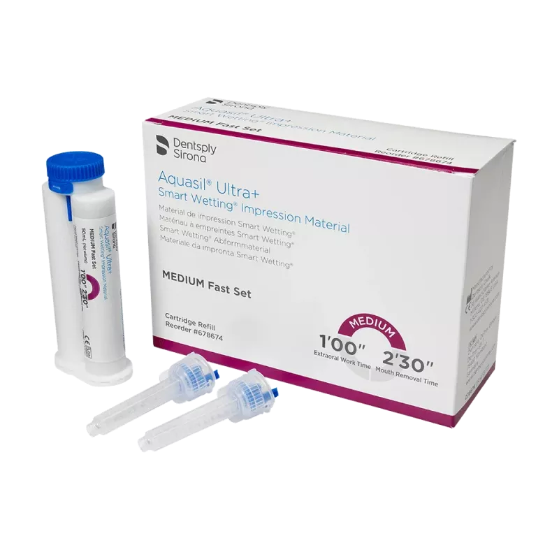Aquasil Ultra+ Medium Fast Set, 4 x 50 ml