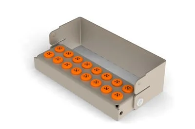 Borrställ Plug'In 16st borr orange