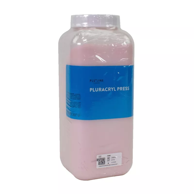 PLURACRYL PRESS Pulver rosa 1000g
