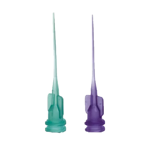 Kanyl Capillary Tip turkos 50st