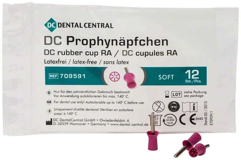 DC Putskopp RA soft rosa 12st